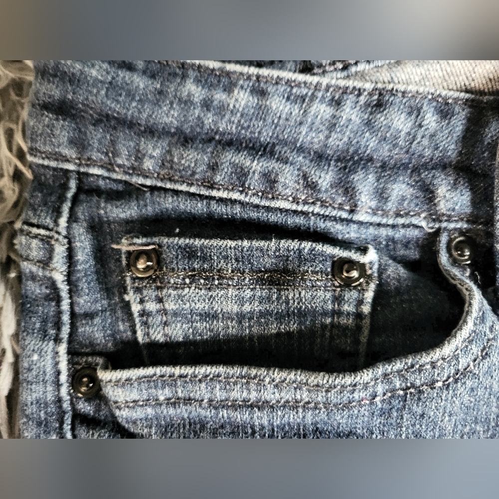 Levi's Womens Bootcut 545 Blue Denim Jeans With Flap Pockets - Size 14M - Picture 10 of 11